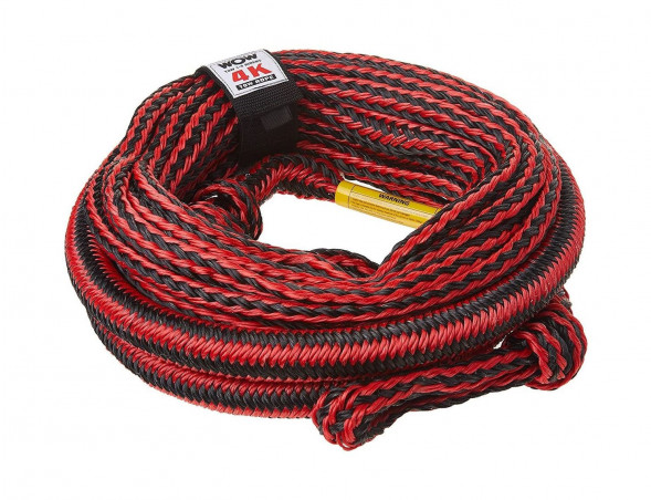 Фал буксировочный для буксируемых кругов, с поплавком, амортизатор, 4 пассажира, 15 м (упаковка из 6 шт.)