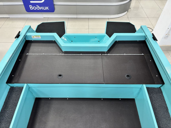 Моторная лодка, Xstream 420 румпель, бирюзовый