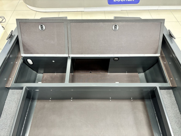 Моторная лодка, Xstream 420 румпель, бирюзовый