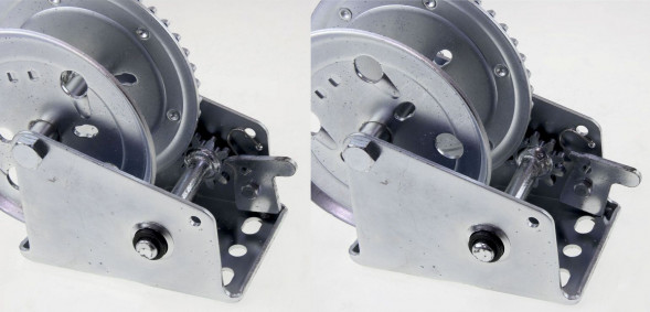 Лебедка для прицепа 1000 lbs (455 кг)