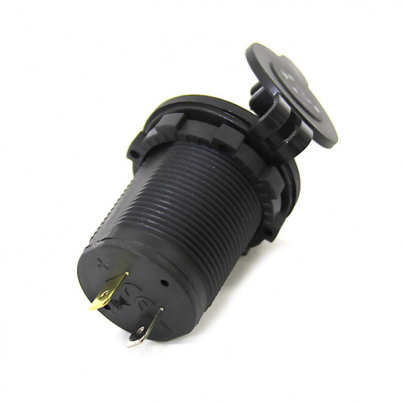 Панель с двойным USB разъемом и подсветкой NEKEKE 12-24V