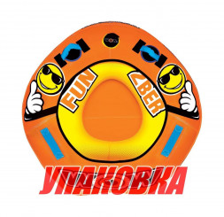 Баллон буксируемый 2Ber с электрическим насосом и буксирным тросом (упаковка из 4 шт.)