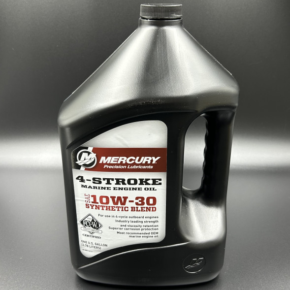 Масло 4-х такт. 10W30 SYNTHETIC BLEND, MERCURY, 3,78 л