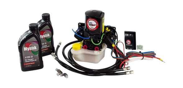 Подъёмник мотора гидравлический 50-300 л.с. вертикальный (Power-Lift), вынос 15 см, высота подъема 15 см