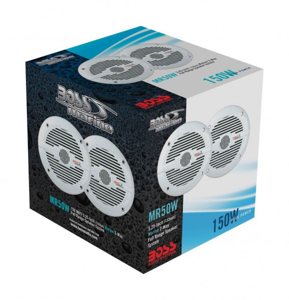Морская акустика BOSS MR50W (упаковка из 6 шт.)
