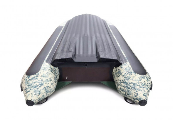 Надувная лодка ПВХ, SOLAR-420 Jet tunnel, красный