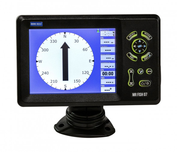 Картплоттер морской с AIS 7", Marine Rocket