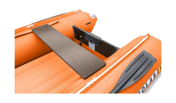 Надувная лодка ПВХ, SOLAR-380 К (Максима), красный