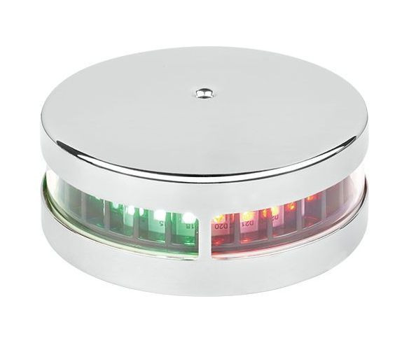 Огонь ходовой комбинированный светодиодный, красный и зеленый свет, 225° 10-30 В, SeaFlo