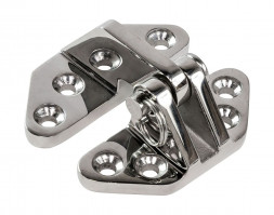 Петля для крышки люка 72х66.5 мм, нержавеющая, Marine Rocket