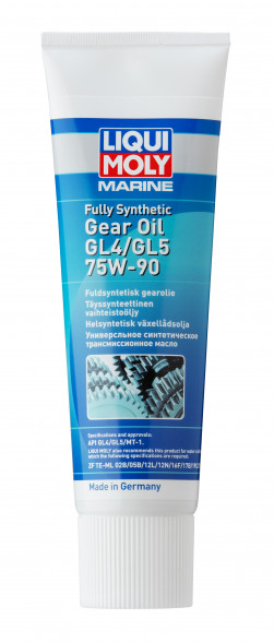 Синтетическое трансмиссионное масло для водной техники LIQUI MOLY Marine Gear Oil 75W-90 0,25л
