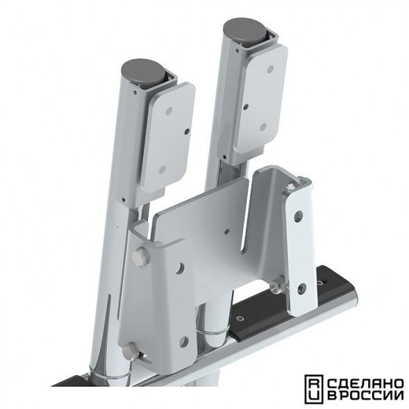 Трап дайверский телескопический быстросъемный, 3 серых ступени (ширина 450мм.)