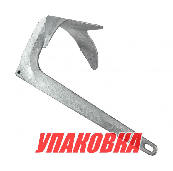 Якорь Брюса 5 кг, оцинкованный Marine Rocket (упаковка из 2 шт.)