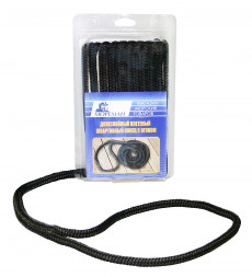 Плетеный швартовный конец &quot;Мореман&quot;, 9,5 мм x 4,5 м, черный