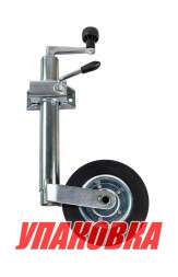 Колесо опорное для прицепа d=48, 200х50 мм, 150 кг в комплекте с креплением (упаковка из 20 шт.)