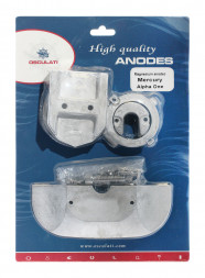 Комплект магниевых анодов (6  шт)  для  угловых  колонок  ALPHA  I  серия  II c 1991 по настоящее время (762145 + 806189x2 + 806105 + 821629 + 821631)