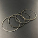 Кольца поршневые, комплект на один поршень Yamaha F40-50 (0.25mm) (Yamaha)