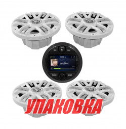 Морская аудиосистема Marine Rocket MRH-301 (комплект 4W) (упаковка из 3 шт.)