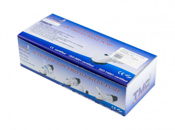 Помпа осушительная автоматическая низкопрофильная, 12 В, 500GPH (1892,5 л/ч)
