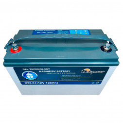 Тягово-стартовый гелевый аккумулятор DEKAPOWER GEL31 120 Ач 600 A прям. пол.