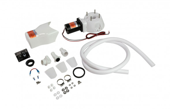 Комплект для электрического унитаза 12 В, SeaFlo