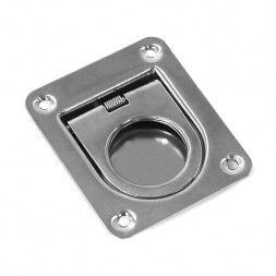 Ручка потайная SUNFINE 44х38мм, нержавеющая сталь