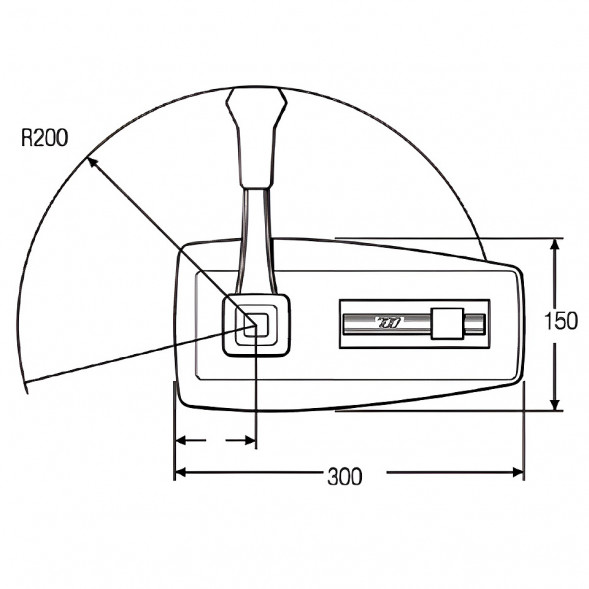 Привод Д\У «700 SOL», защелка нейтрали.