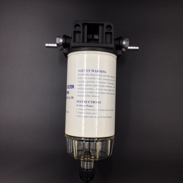 Фильтр топливный 10 мк с креплением и водосборником (большой) Easterner Тайвань