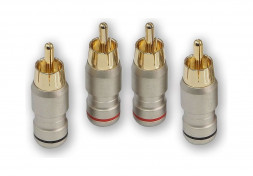 Aura RCA-P614 RCA коннекторы, 6мм, вход, (1/4), упак. 4 шт