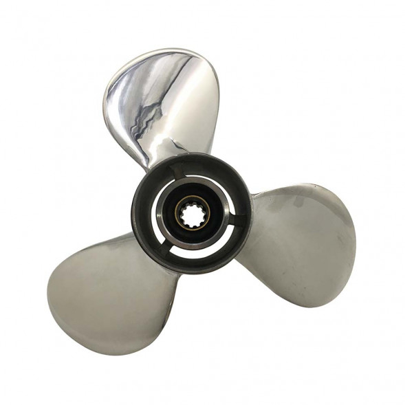Винт гребной Skipper для Mercury , диаметр 10 3/8&quot; Нержавеющая сталь, лопастей - 3, шаг - 13, шлицов - 13