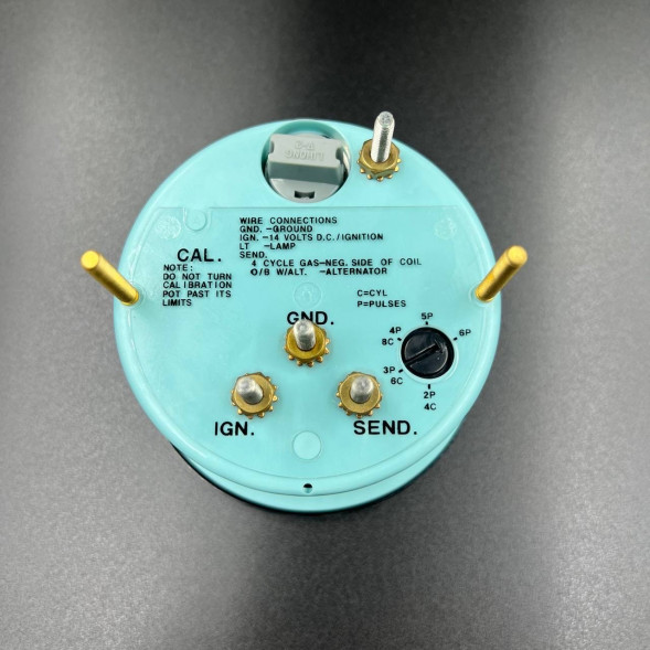 Тахометр Mercury Flagship 6000 черный (Quicksilver)