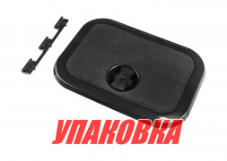 Люк смотровой 270 х 373 мм, черный (упаковка из 10 шт.)