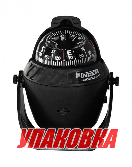 Компас FINDER размер 2 5/8 (67 мм), черный (упаковка из 4 шт.)