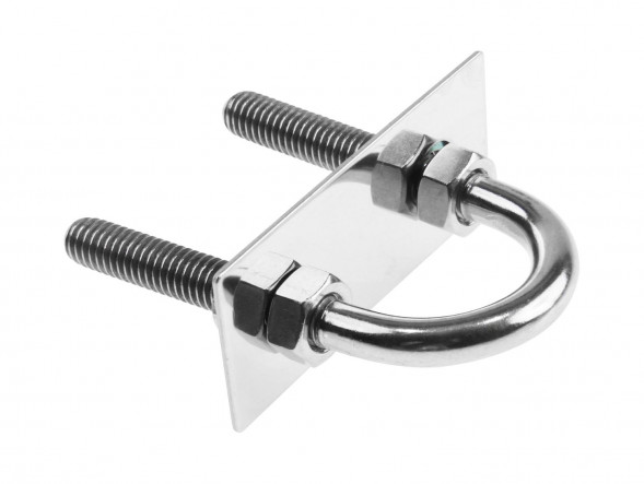 Рым-болт U-образный D11 мм, Lрез. 63 мм