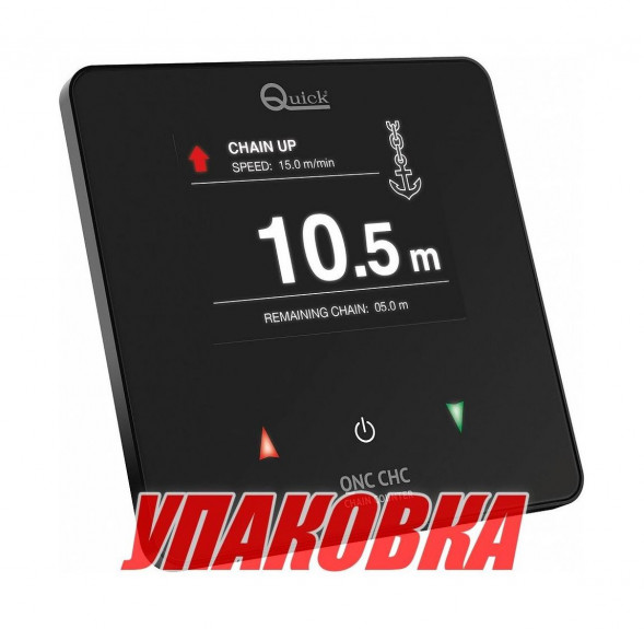 Счетчик цепи для якорной лебедки, QNC CHC, врезной, Quick (упаковка из 6 шт.)