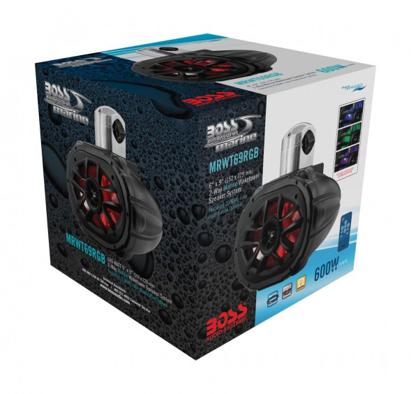 Подвесной динамик на таргу BOSS MRWT69RGB (1 шт.), BOSS (упаковка из 4 шт.)