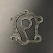Прокладка под пластину помпы охлаждения Yamaha 25-55 (663-44324-A0) (Kacawa)