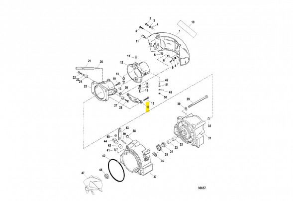 Анод SPORTJET (Алюминиевый) (833163A1; 833163; 833163C) (Quicksilver)