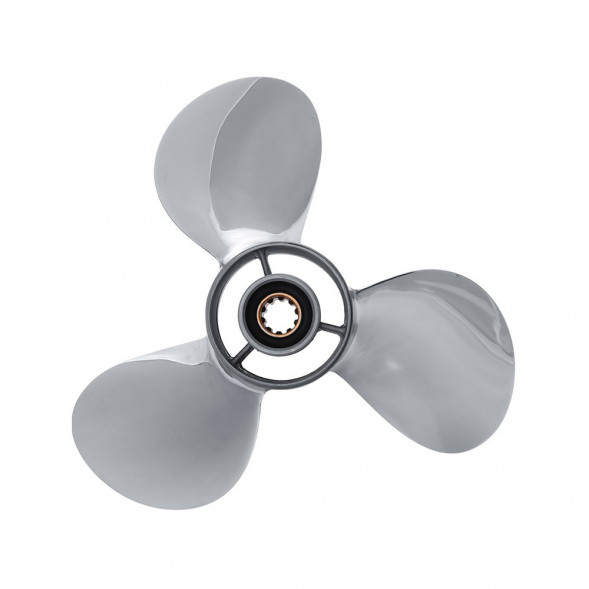 Винт гребной  Skipper для Yamaha 25-30HP, диаметр 9 7/8&quot; нержавеющий, лопастей - 3, шаг 13&quot;