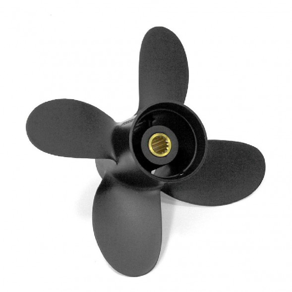 Винт гребной  Skipper для Tohatsu 9.9-18HP, диаметр 10&quot; алюминиевый, лопасти - 4, шаг 5&quot;