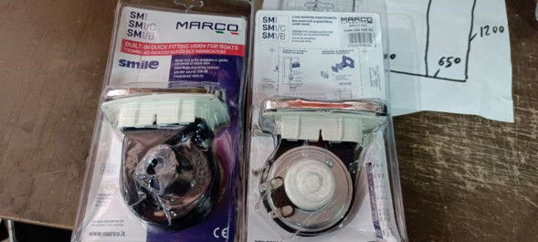 Сигнал звуковой электрический Marco Smile SM1/C, 1, уцененный