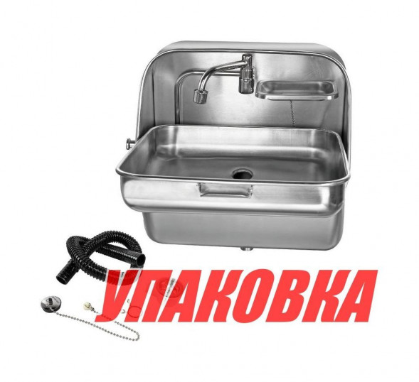 Мойка с краном и сливом (комплект MR595S1), Marine Rocket (упаковка из 3 шт.)