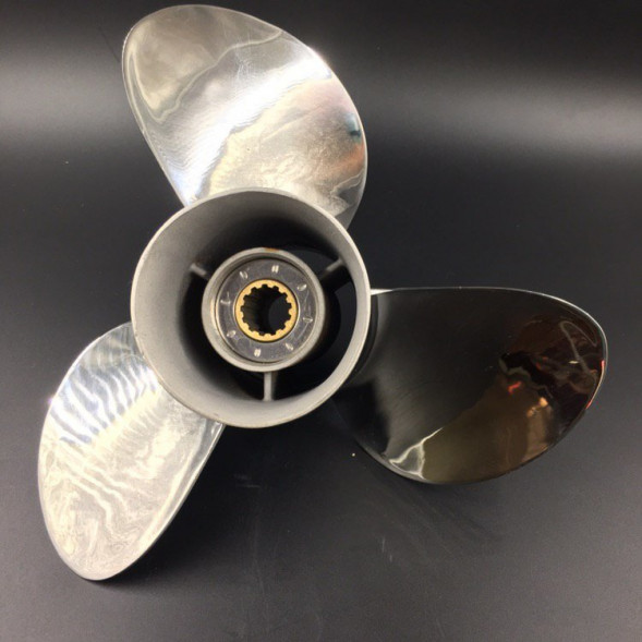 Гребной винт Suzuki DT40-DT65, DF40-DF50, DF40A-DF60A (3x11-1/4x14) (Сталь)