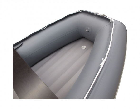 Надувная лодка ПВХ, SOLAR-350 К (Максима), серый