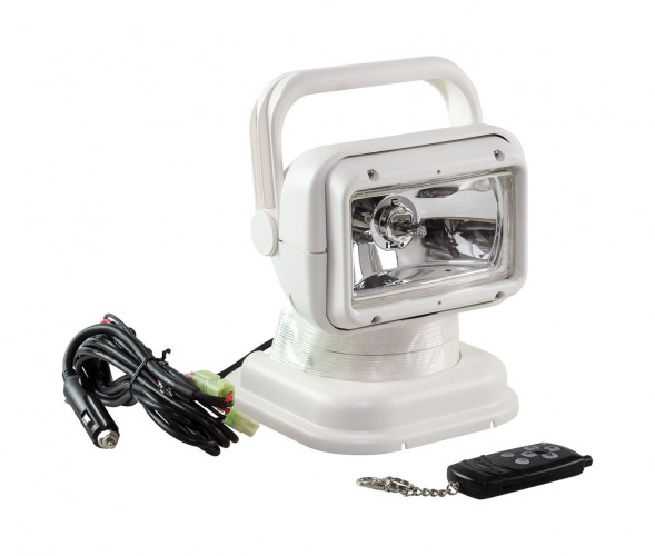Прожектор с дистанционным управлением, белый корпус, галоген, брелок, модель 950 (упаковка из 4 шт.)