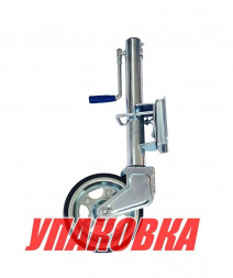 Колесо опорное для прицепа с поворотным кронштейном, d=57, 230х80 мм, 500 кг (упаковка из 8 шт.)