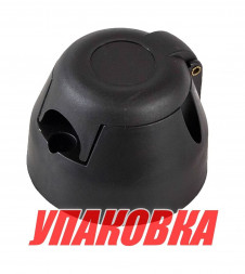 Розетка для прицепа, пластиковая, 7 контактов (упаковка из 10 шт.)
