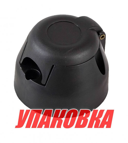 Розетка для прицепа, пластиковая, 7 контактов (упаковка из 10 шт.)
