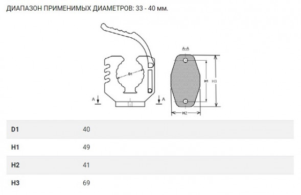 Крепеж универсальный 33-20-0127