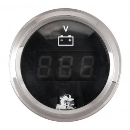 Вольтметр цифровой , &quot;Мореман&quot; 8-32 В, черный циферблат